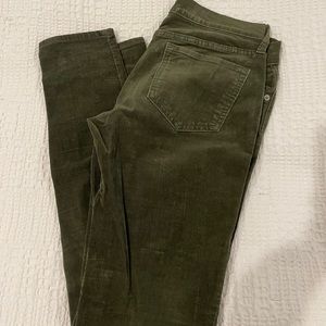 Old Navy Olive Green Corduroys